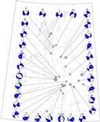 Focal mechanisms for earthquakes used in this study. CLICK FOR A LARGER VERSION